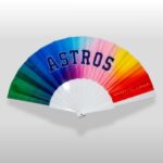 2026 Houston Astros Pride Night Folding Hand Fan Giveaway