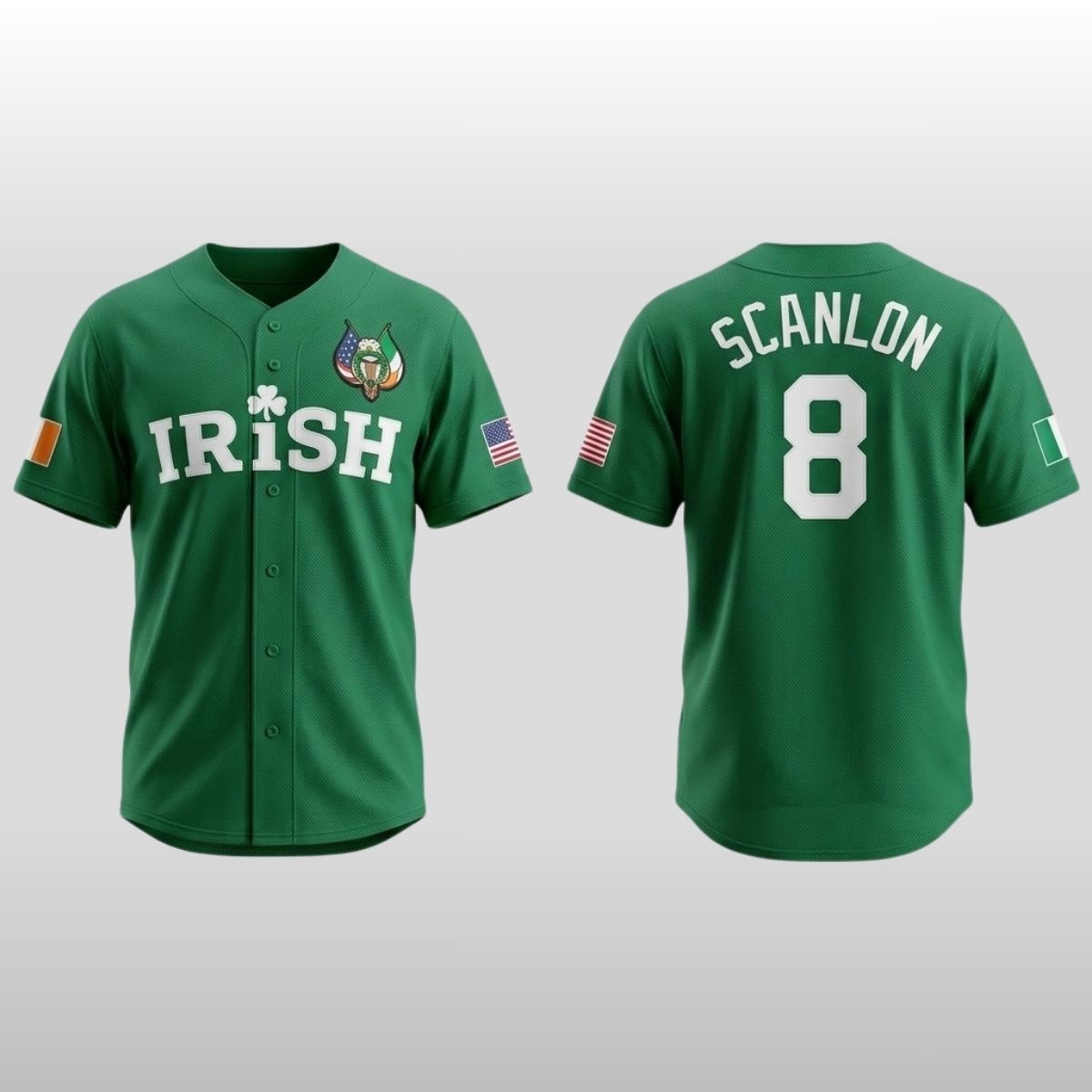 2026 Irish American Baseball Society Jersey 2 2026 Irish American Baseball Society Jersey