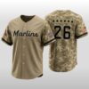 2026 Marlins Military Appreciation Jersey Giveaway 2