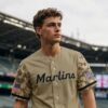 2026 Marlins Military Appreciation Jersey Giveaway 3