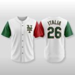 2026 NY Mets Italia Heritage Night Jersey Giveaway