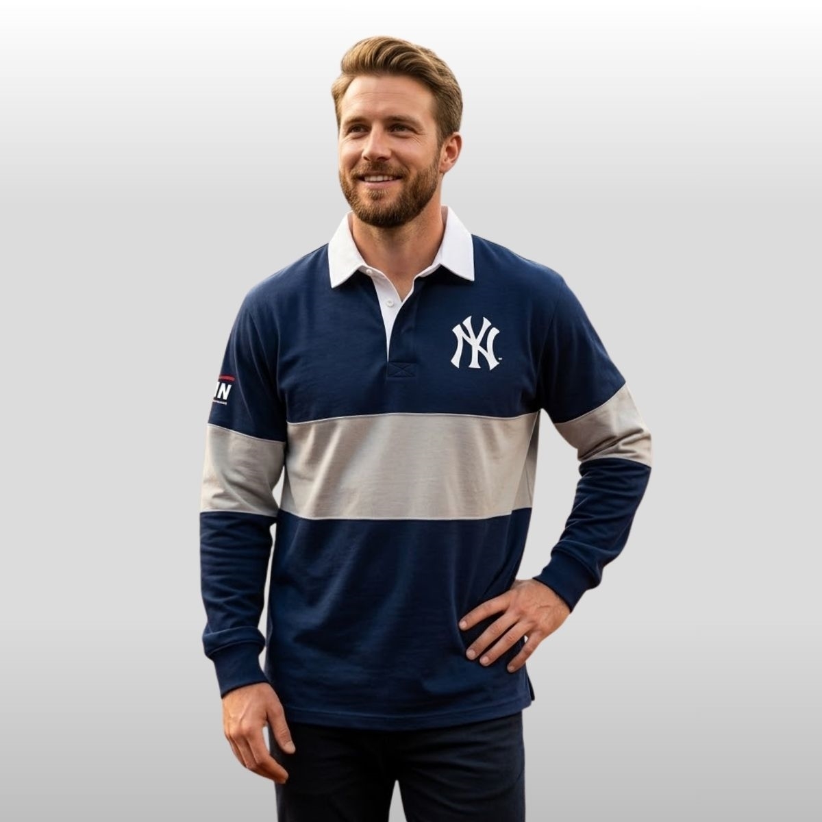 2026 NY Yankees Rugby Shirt Giveaway 3 2026 NY Yankees Rugby Shirt Giveaway