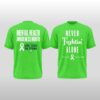 2026 Philadelphia Phillies Never Fight Alone Mental Health Awareness Shirt