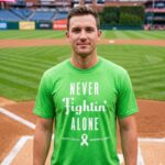 2026 Philadelphia Phillies Never Fight Alone Mental Health Awareness Shirt