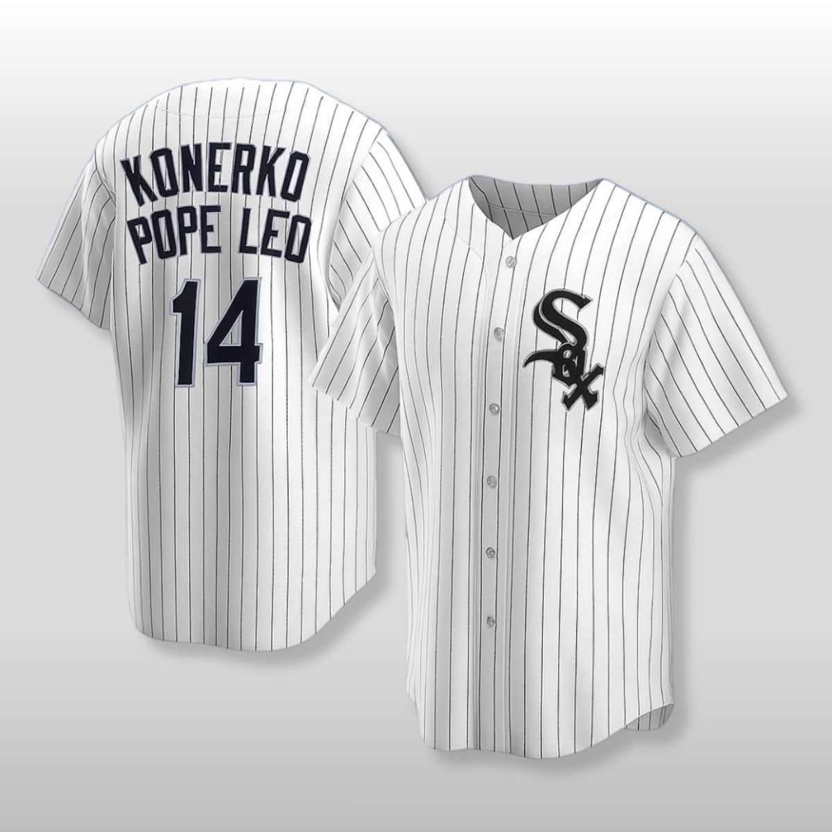 2026 Pope Leo XIV Paul Konerko Jersey 3 2026 Pope Leo XIV Paul Konerko Jersey