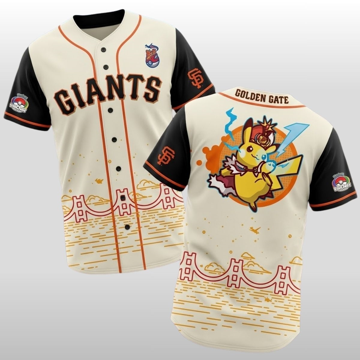 2026 SF Giants Worlds Pikachu Giveaway Jersey 2 2026 SF Giants Worlds Pikachu Giveaway Jersey