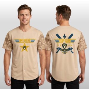 2026 Brewers x Top Gun Night Baseball Jersey
