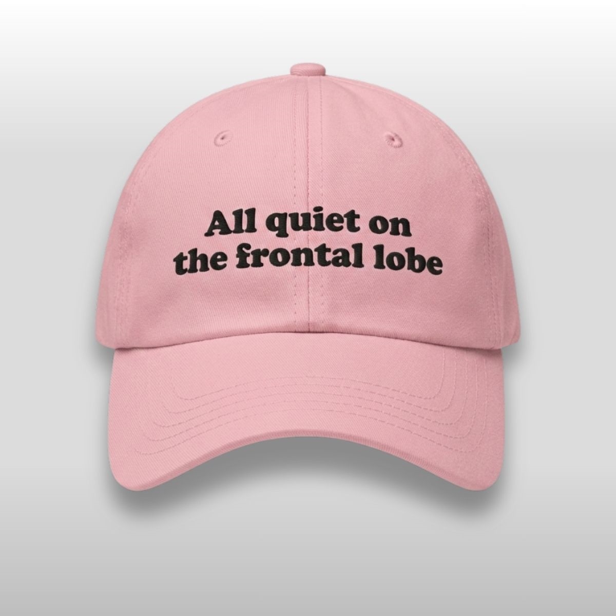 All Quiet On The Frontal Lobe Hat 2 All Quiet On The Frontal Lobe Hat 2