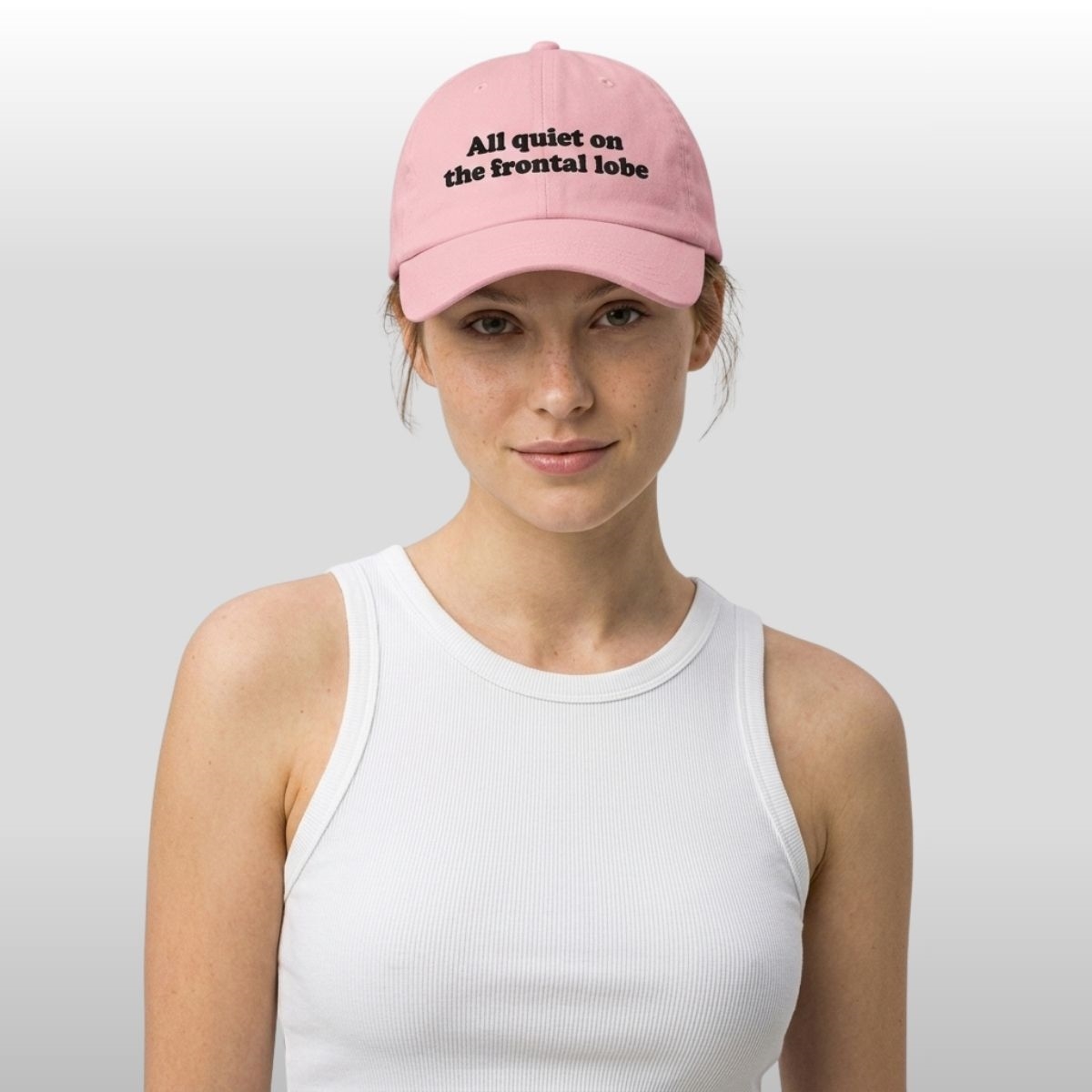 All Quiet On The Frontal Lobe Hat All Quiet On The Frontal Lobe Hat