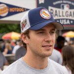 American 250th Just Here For The Hot Dogs Hat