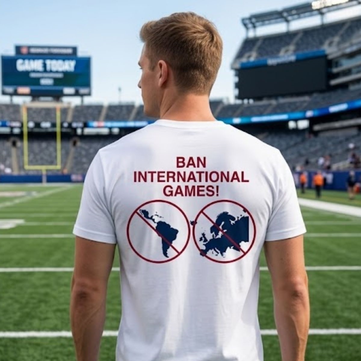 American Football First Ban International Game Shirt 2 American Football First Ban International Game Shirt 3