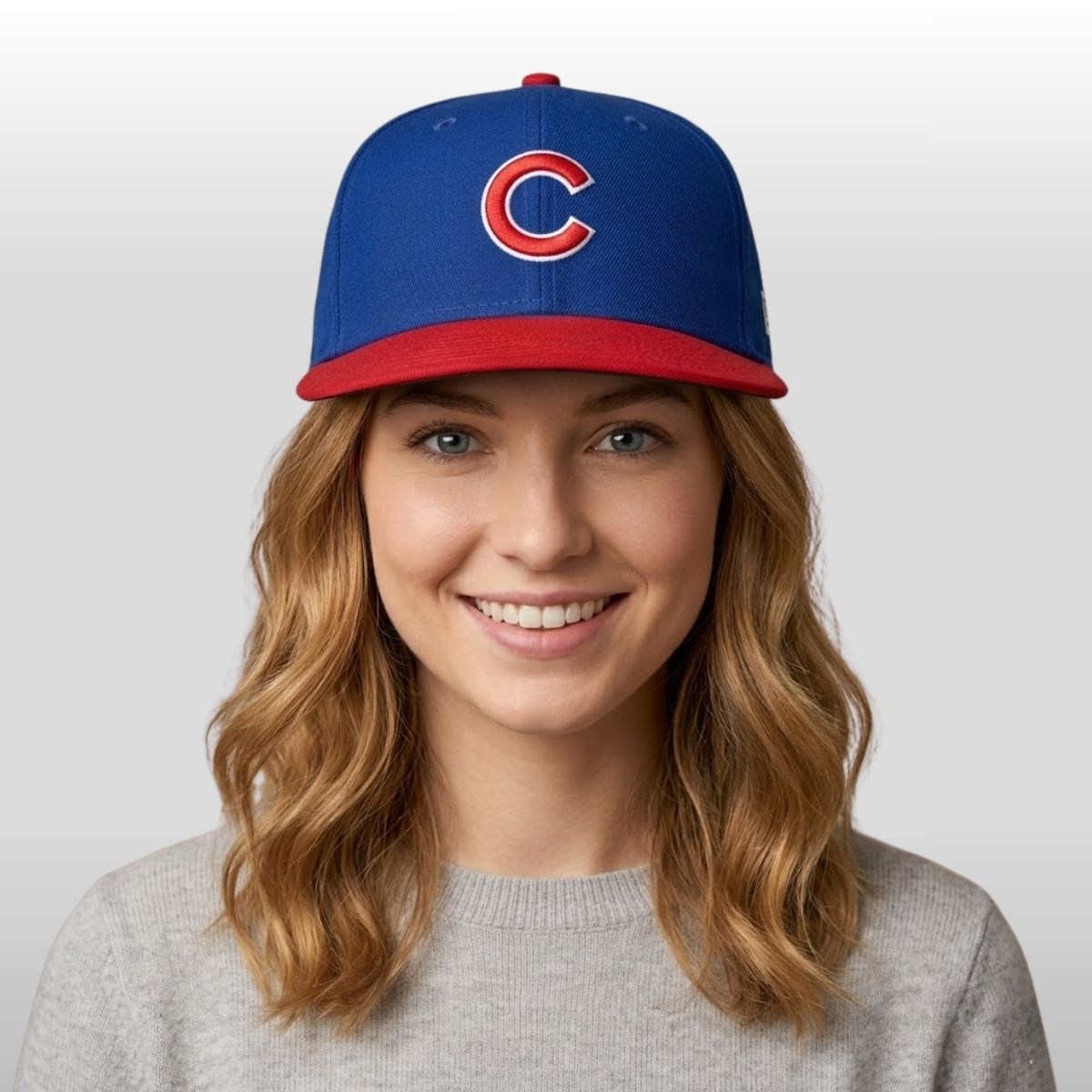 Chicago Cubs Red Bill Sunday Hat Chicago Cubs Red Bill Sunday Hat