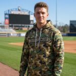 Fayetteville Woodpeckers Military Appreciation 2026 Camo Hoodie