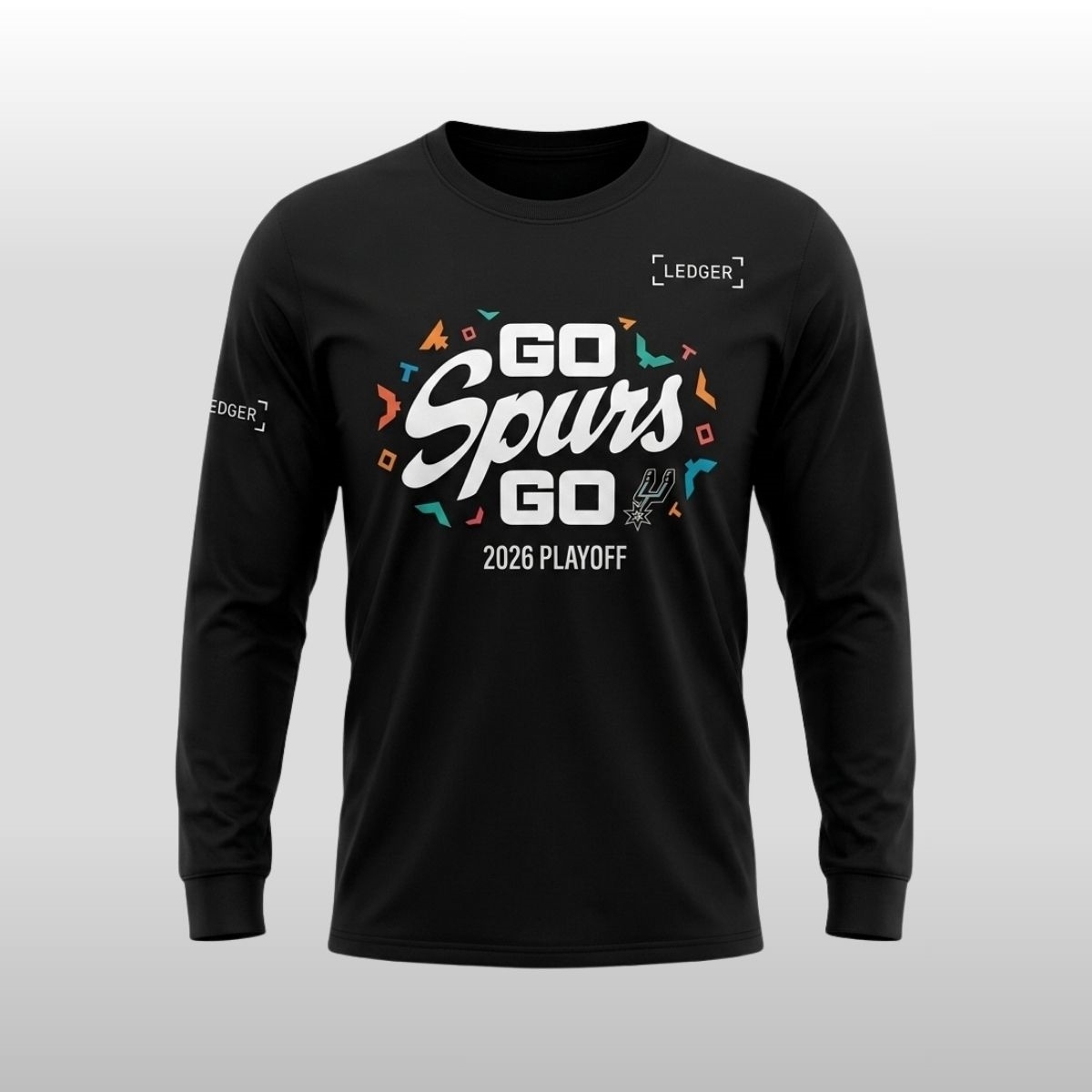 Go Spurs Go 2026 Playoff Sweatshirt 2 Go Spurs Go 2026 Playoff Sweatshirt