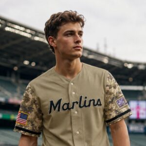 2026 Marlins Military Appreciation Jersey Giveaway 3