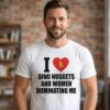 I Love Dino Nuggets And Women Dominating Me Shirt 2