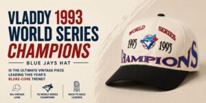Is the Vladdy 1993 World Series Champions Blue Jays Hat the Ultimate Vintage Piece Leading This Year's Bloke Core Trend