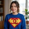 Jennie Chanel Superman Sweater 2