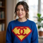 Jennie Chanel Superman Sweater