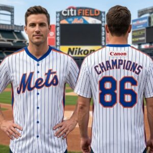 2026 NY Mets 1986 Champions Jersey Giveaway