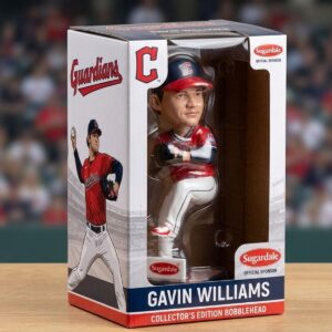2026 Guardians Gavin Williams Bobblehead Giveaway 2