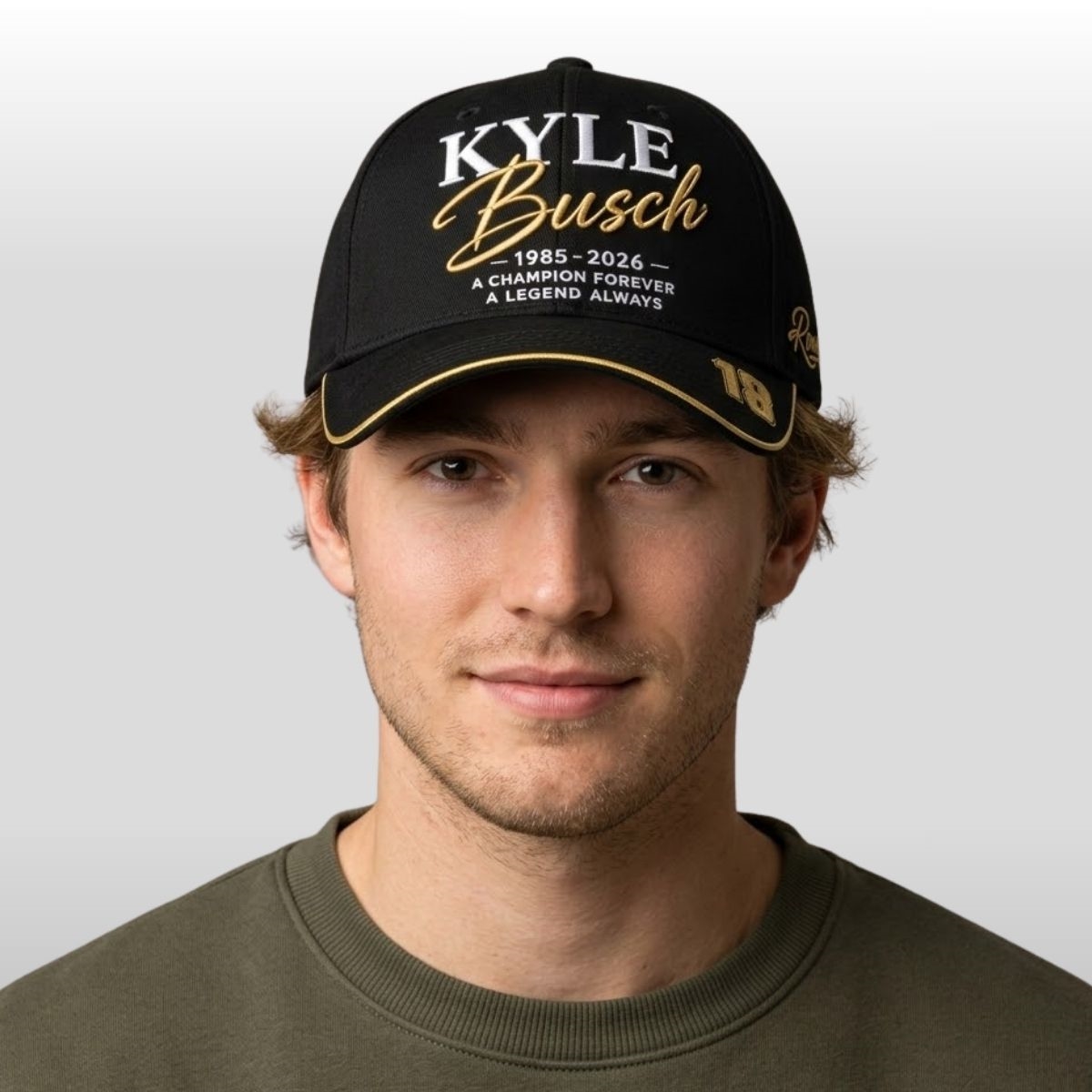 Kyle Busch 1985 2026 A Champion Forever A Legend Always Hat 2 Kyle Busch 1985 2026 A Champion Forever A Legend Always Hat 2