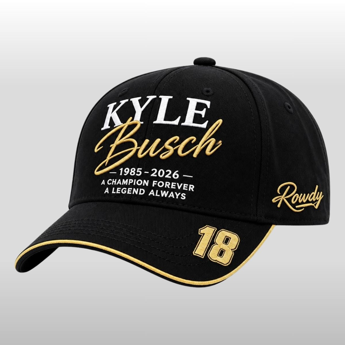 Kyle Busch 1985 2026 A Champion Forever A Legend Always Hat 2 Kyle Busch 1985 2026 A Champion Forever A Legend Always Hat