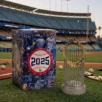 LA Dodger World Series Trophy Night Giveaway
