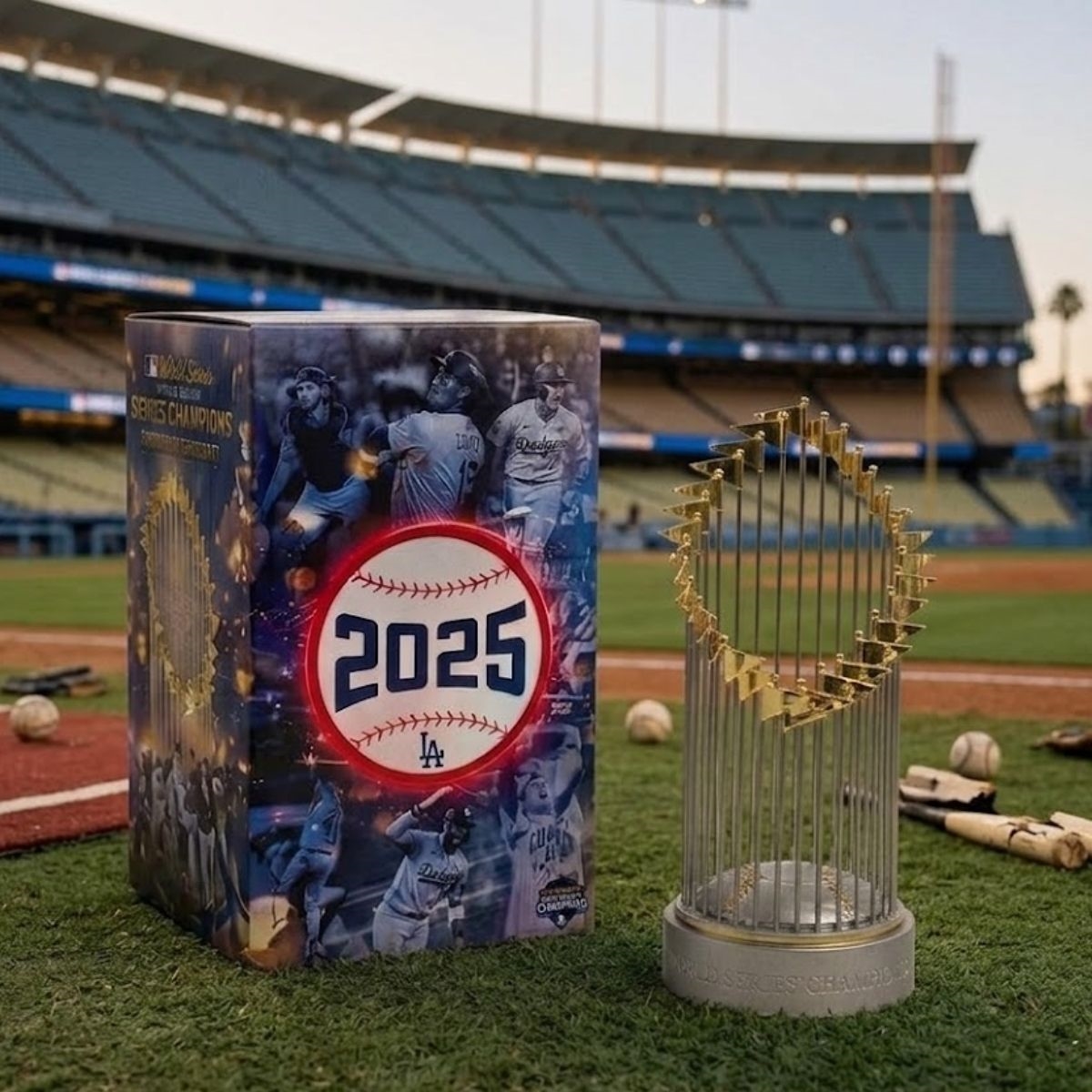 LA Dodger World Series Trophy Night Giveaway LA Dodger World Series Trophy Night Giveaway