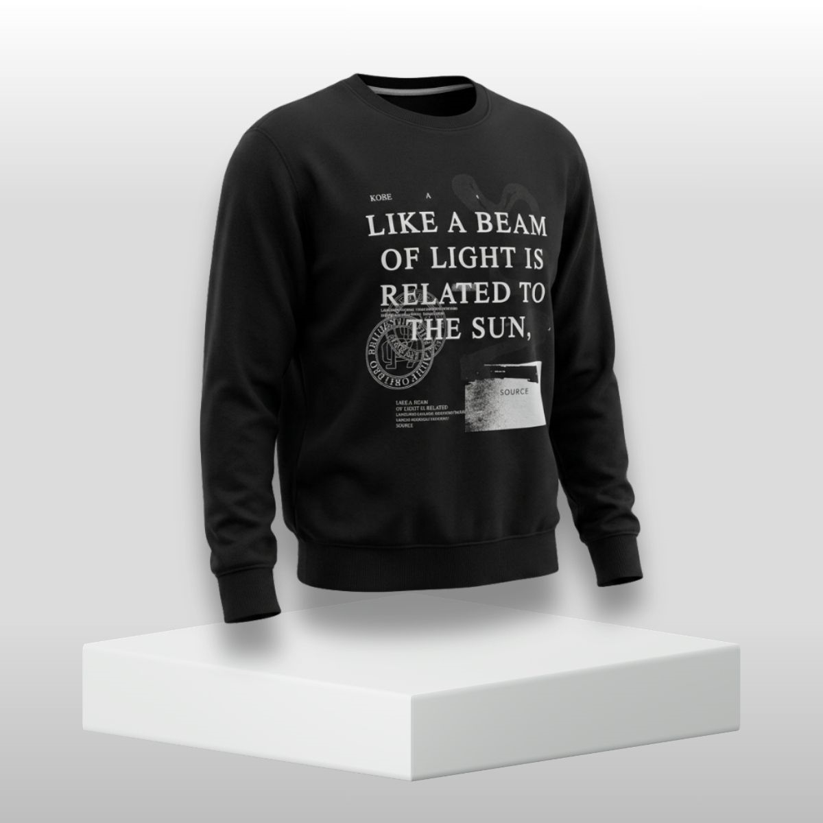 Kyrie Irving Like A Beam Of Light Is Related To The Sun Sweatshirt 2 Like A Beam Of Light Is Related To The Sun Sweatshirt