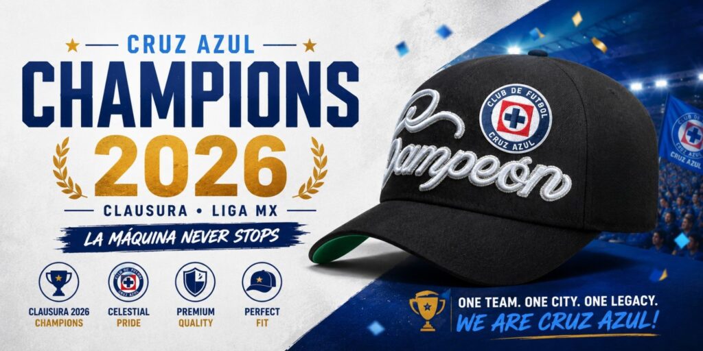 Looking for the 2026 Cruz Azul Clausura Champions Hat - How to Find Liga MX Memorabilia 1 Looking for the 2026 Cruz Azul Clausura Champions Hat How to Find Liga MX Memorabilia