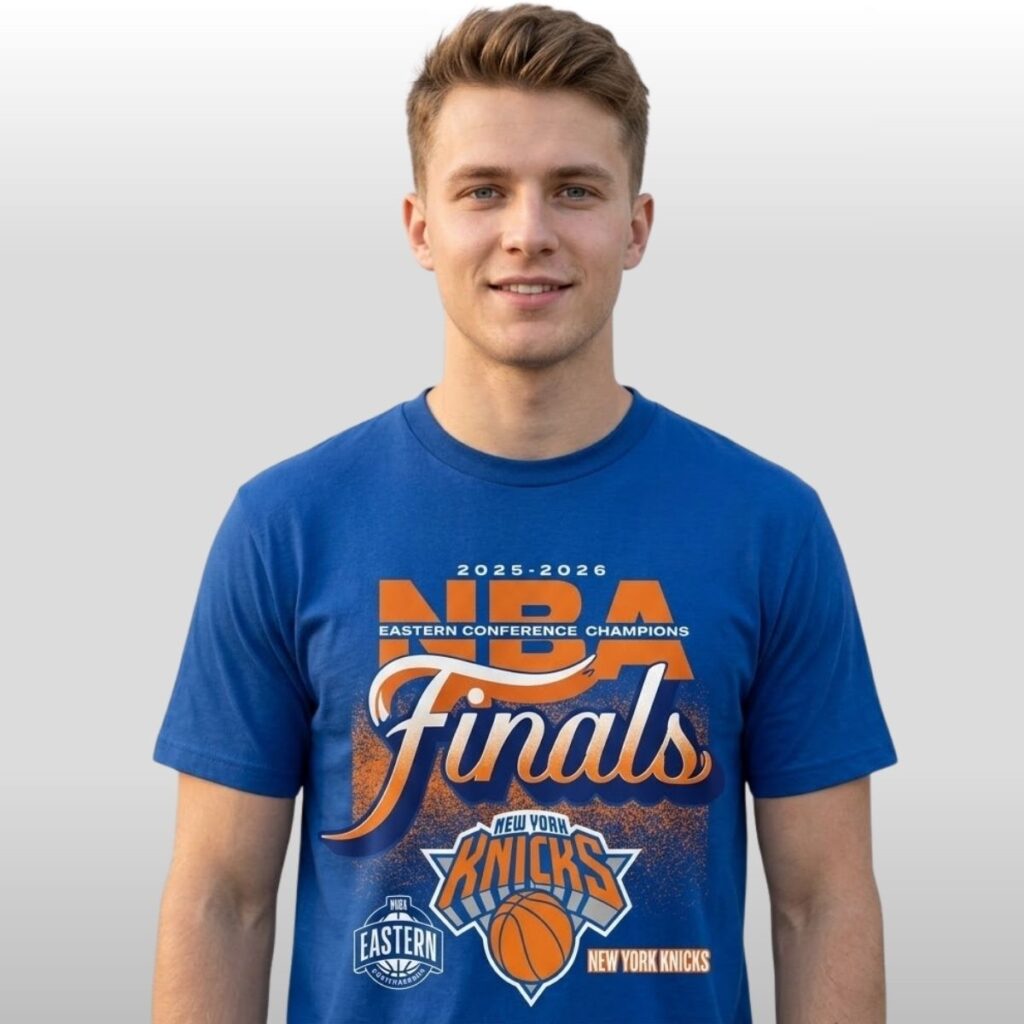 2026 NY Knicks Eastern Conference Champions Finals Signature Shirt