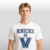New York Knicks In V Villanova Wildcats Shirt 5 New York Knicks In V Villanova Wildcats Shirt 2