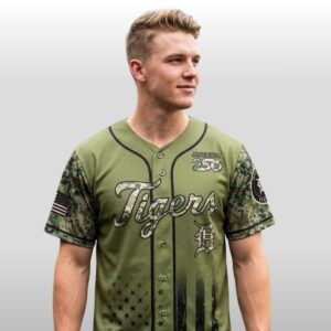2026 Tigers Military Appreciation Night Jersey 2