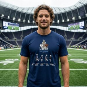 Indianapolis Colts 2026 Heading to London Shirt 2