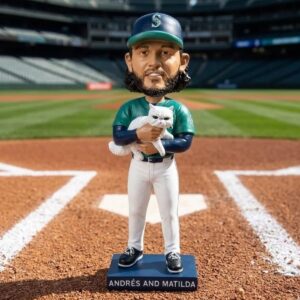 2026 Mariners Take Meow't to the Ballgame Andres and Matilda Munoz Bobblehead Giveaway 2