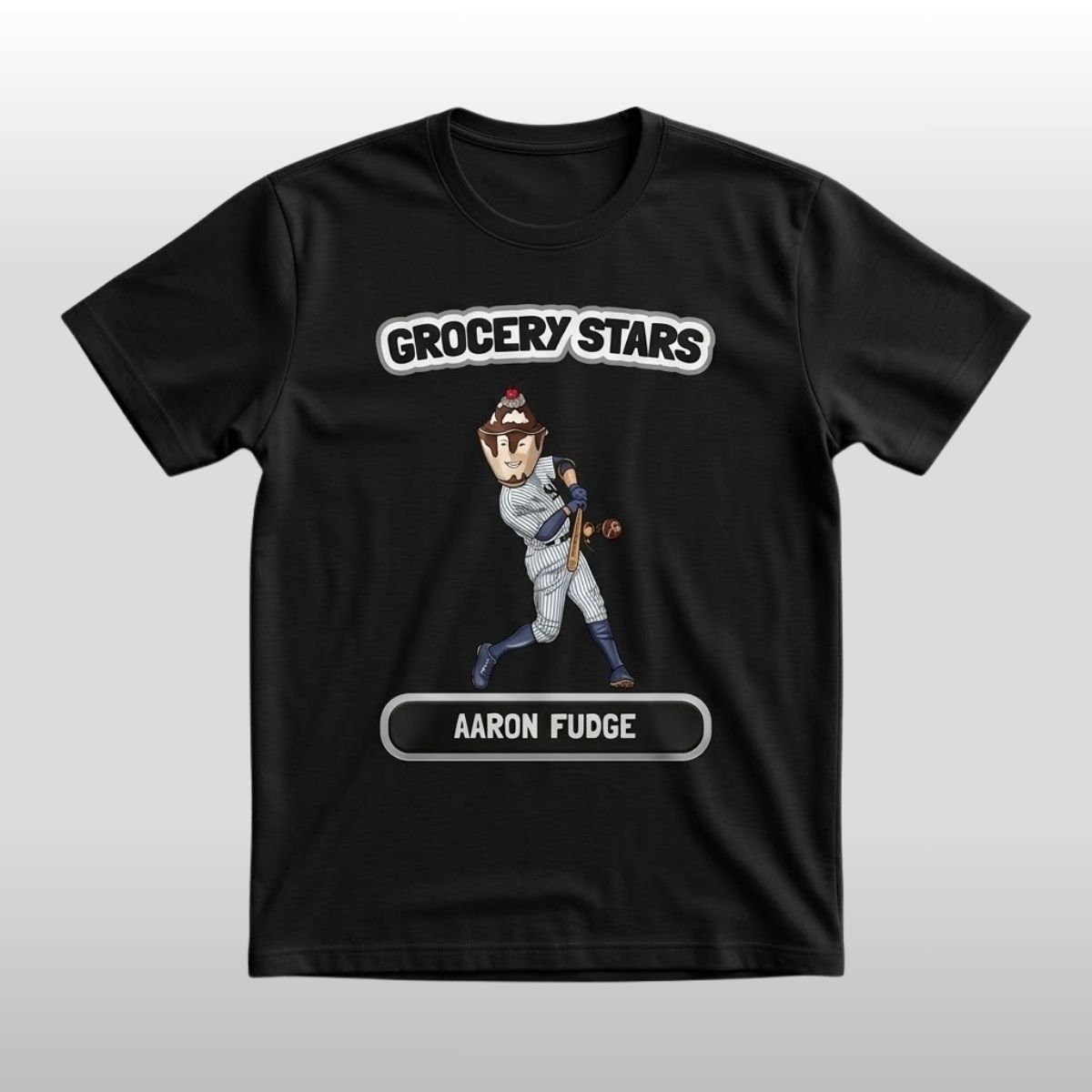 Shaun Morash Aaron Fudge Shirt 2 Shaun Morash Grocery Stars Aaron Judge Shirt 3