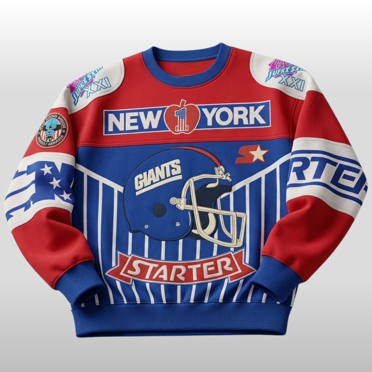 Starter New York Giants 1980 Vintage Sweatshirt 2 Starter New York Giants 1980 Vintage Sweatshirts