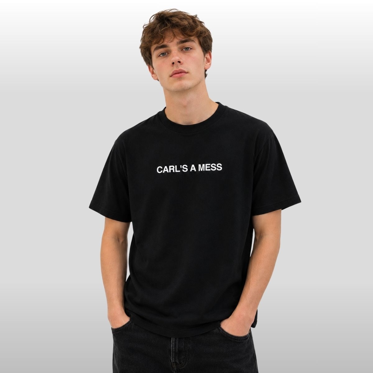 Carl Radke Andy Cohen Carl's A Mess Shirt 3 Summer House Carls A Mess Shirt