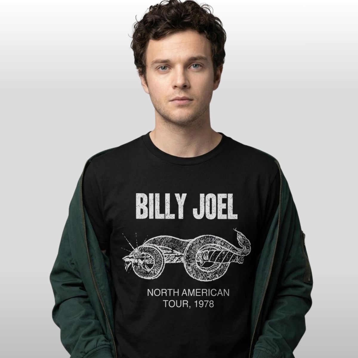 The Boys Hughie Campbell Billy Joel North American Tour 1978 Shirt 3 The Boys Hughie Campbell Billy Joel North American Tour 1978 Shirt