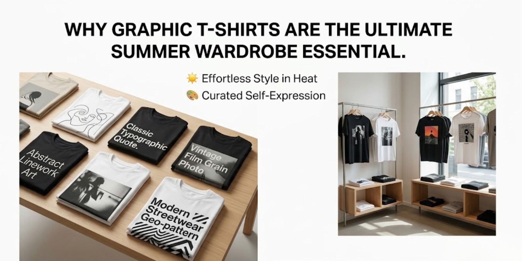 Why Graphic T Shirts Are the Ultimate Summer Wardrobe Essential Why Graphic T Shirts Are the Ultimate Summer Wardrobe Essential