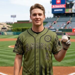 2026 LA Angels Military Appreciation Night Jersey 2