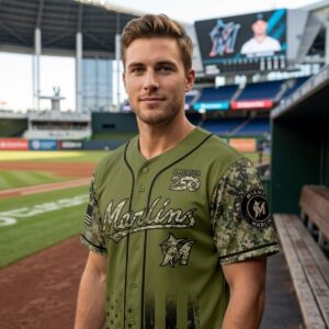 2026 Marlins Military Appreciation Night Jersey 2