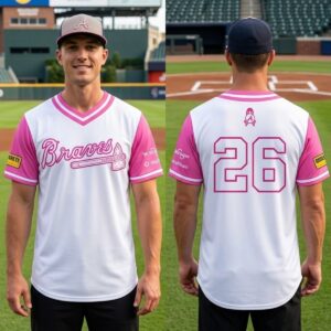 2026 Braves Breast Cancer Awareness Day Jersey