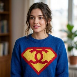 Jennie Chanel Superman Sweater 2