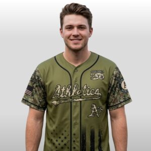 2026 Athletics Military Appreciation Night Jersey 2