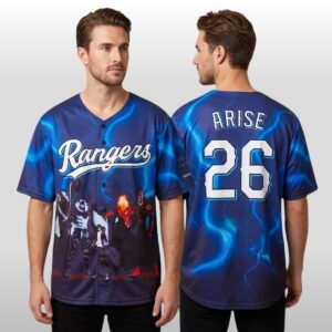 2026 Texas Rangers Solo Leveling Theme Night Jersey Giveaway 2