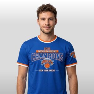 NY Knicks 2026 Eastern Conference Champions 5x Shirt 2