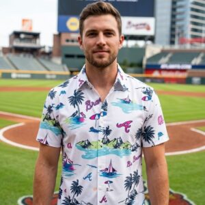 2026 Atlanta Braves Hawaiian Shirt Giveaway 2