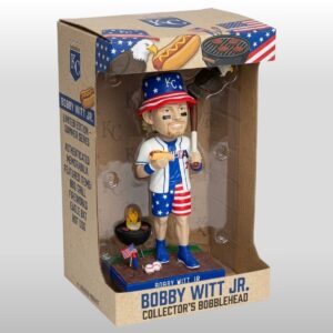 2026 KC Royals Red White Bobby Bobblehead Giveaway 2